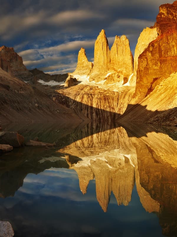 Base Torres hiking trail